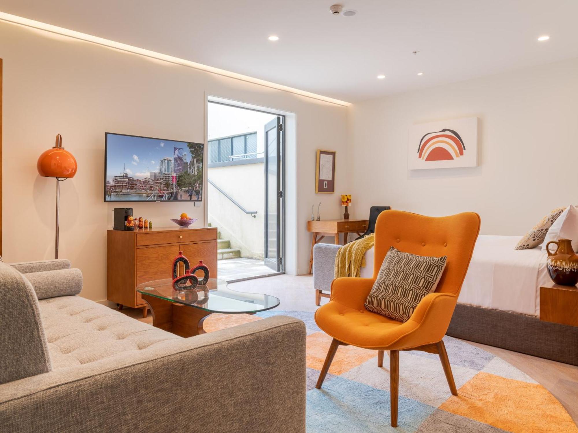 ホテル Ohtel オークランド エクステリア 写真 The interior of a typical apartment
