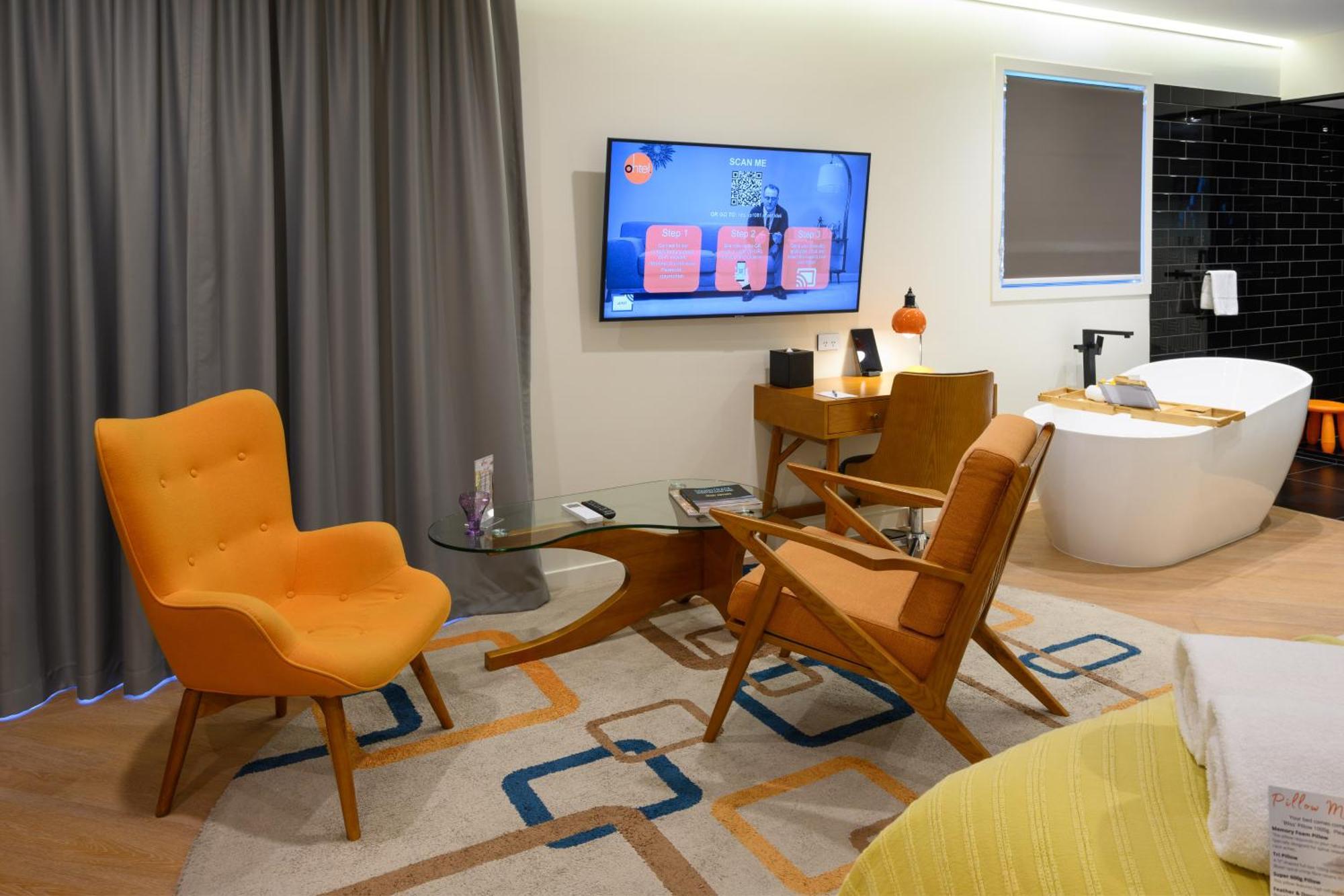 ホテル Ohtel オークランド エクステリア 写真 A room at the hotel